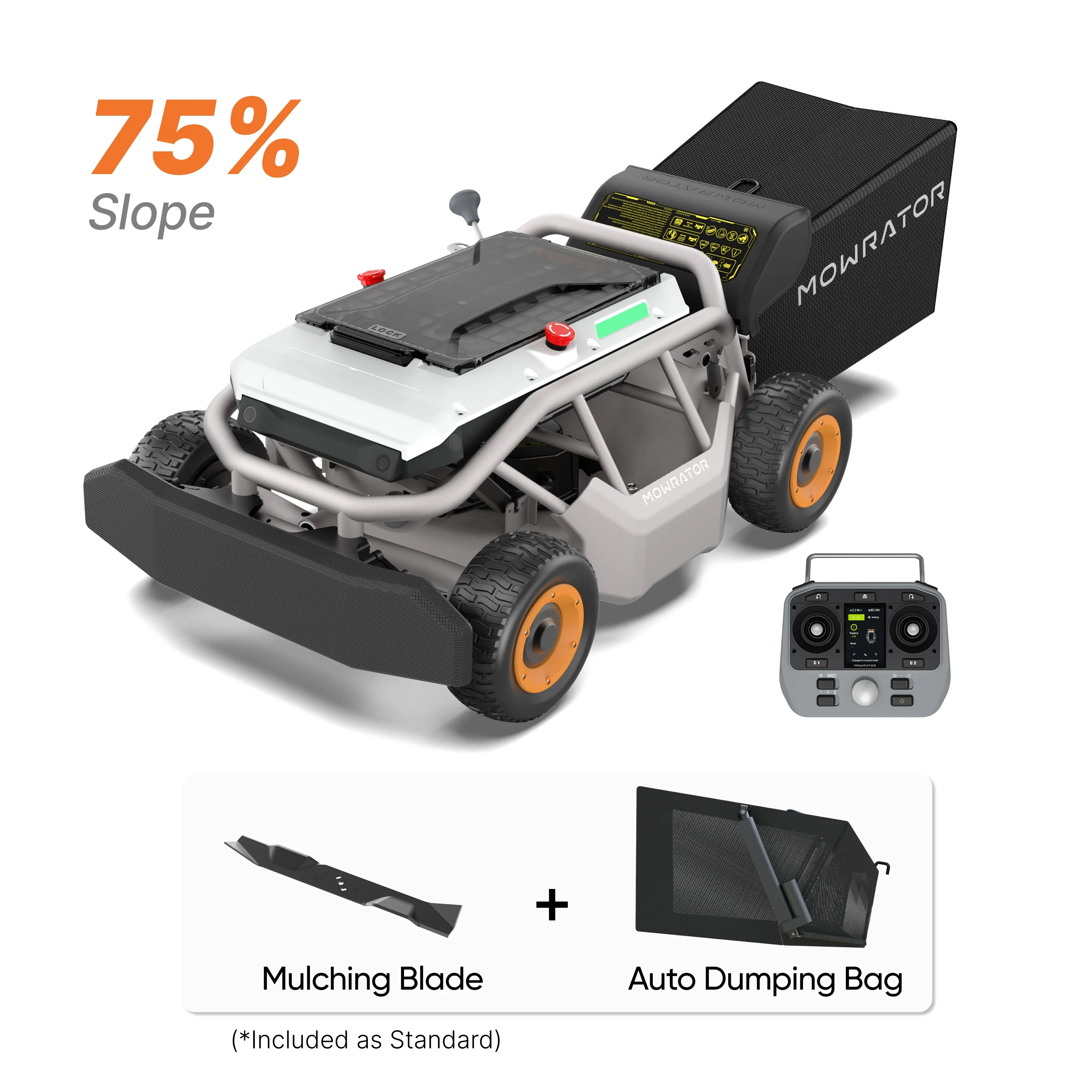 Remote Control Lawn Mowers for Elderly Homeowners & Gardeners